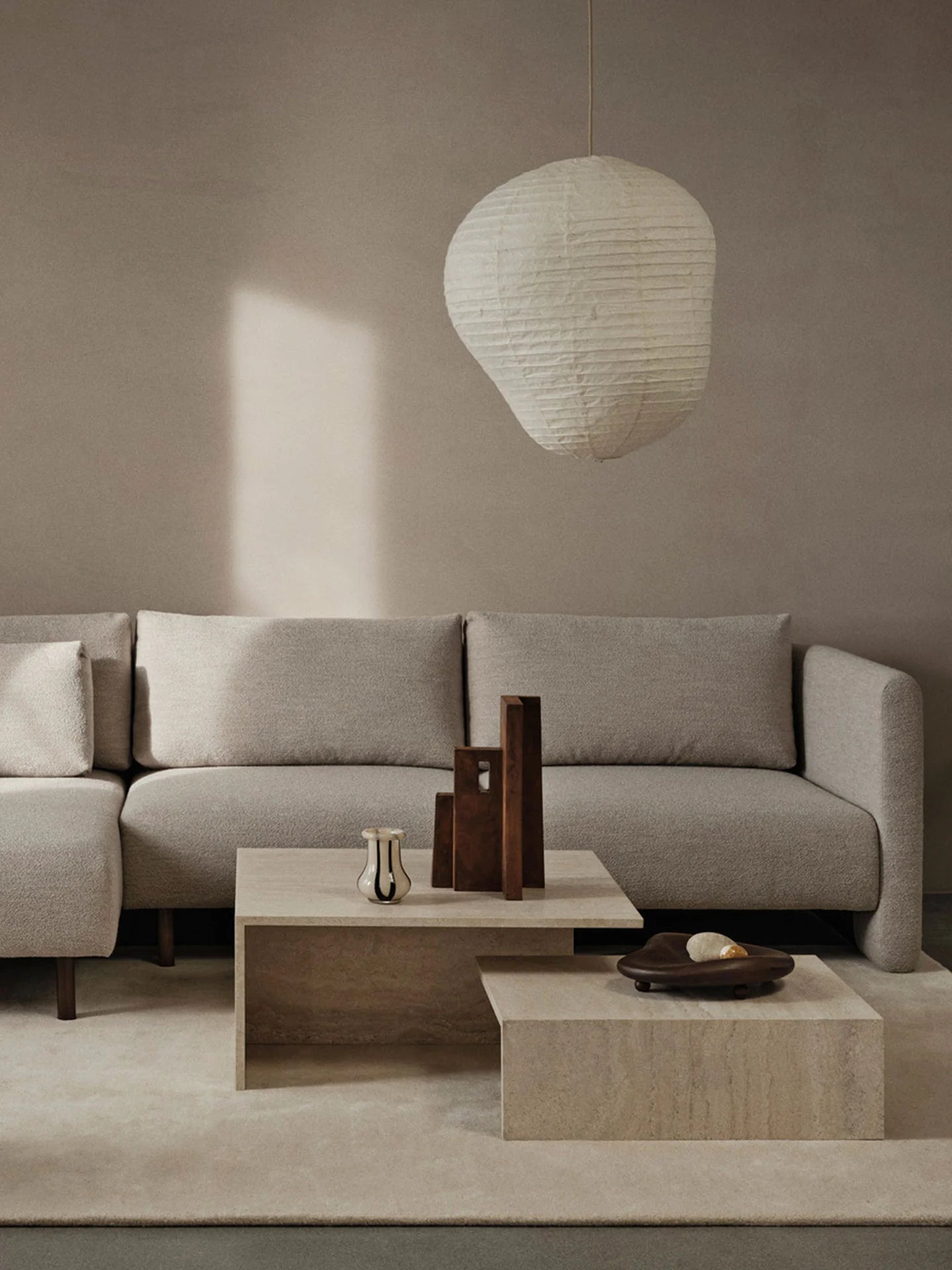 Kurbis lampeskjerm fra Ferm Living