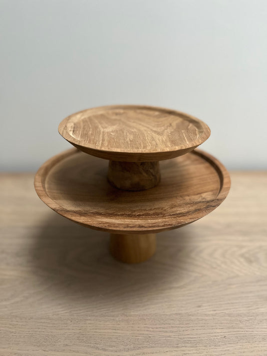 Serveringsfat - Ubehandlet teak fra Bruka Design