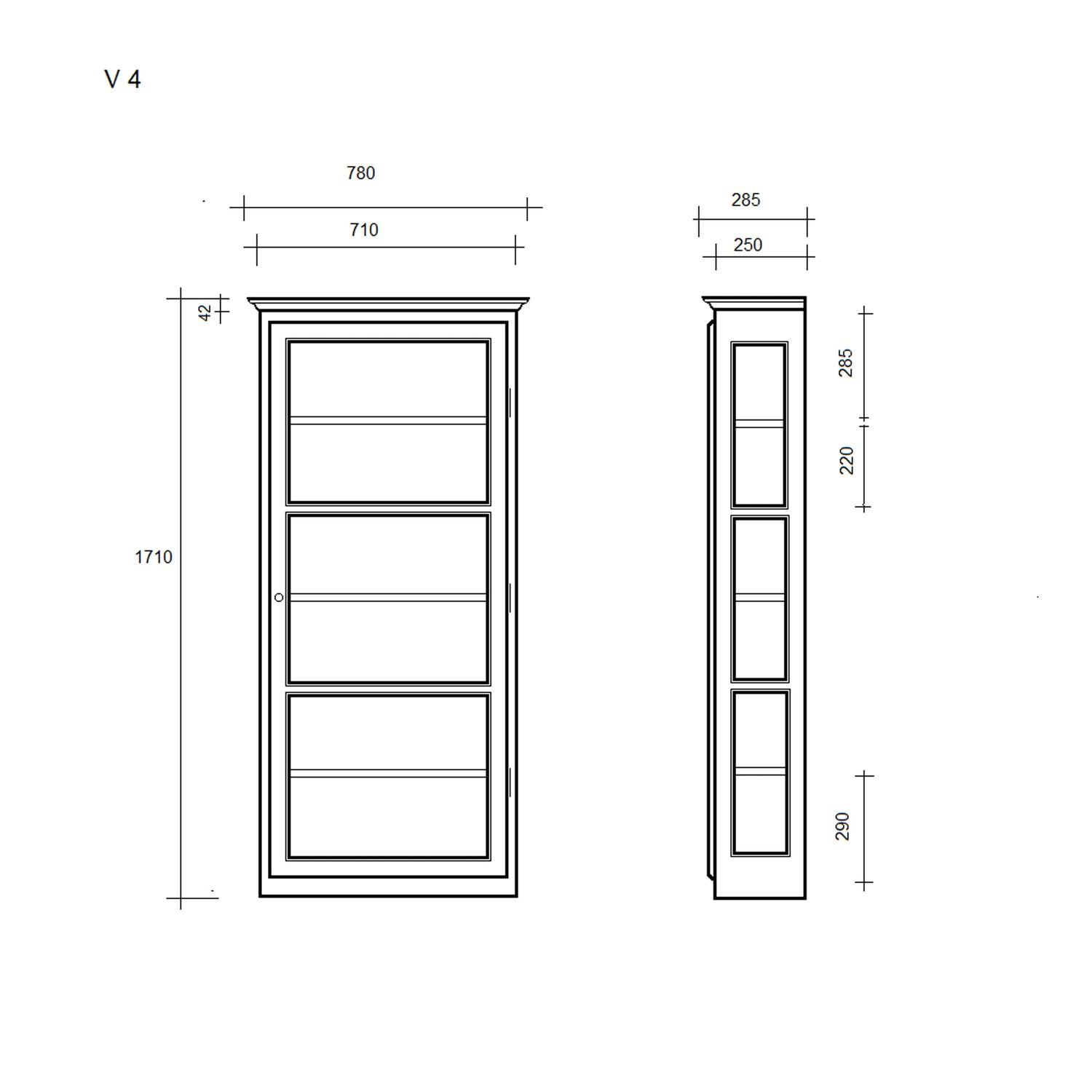 Lindebjerg Design - Classic V4 - Tegning 1