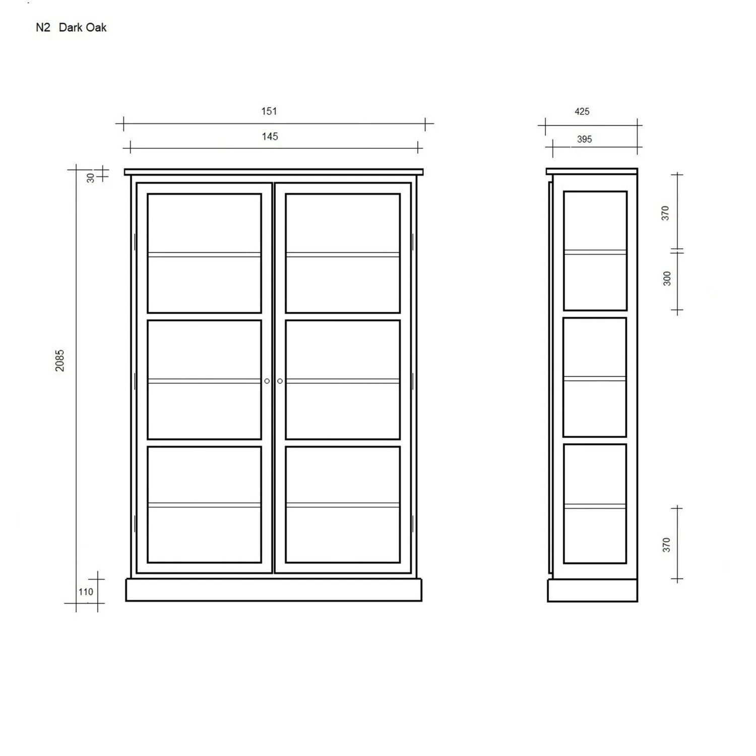 Lindebjerg Design - Dark Oak N2 - Tegning 1