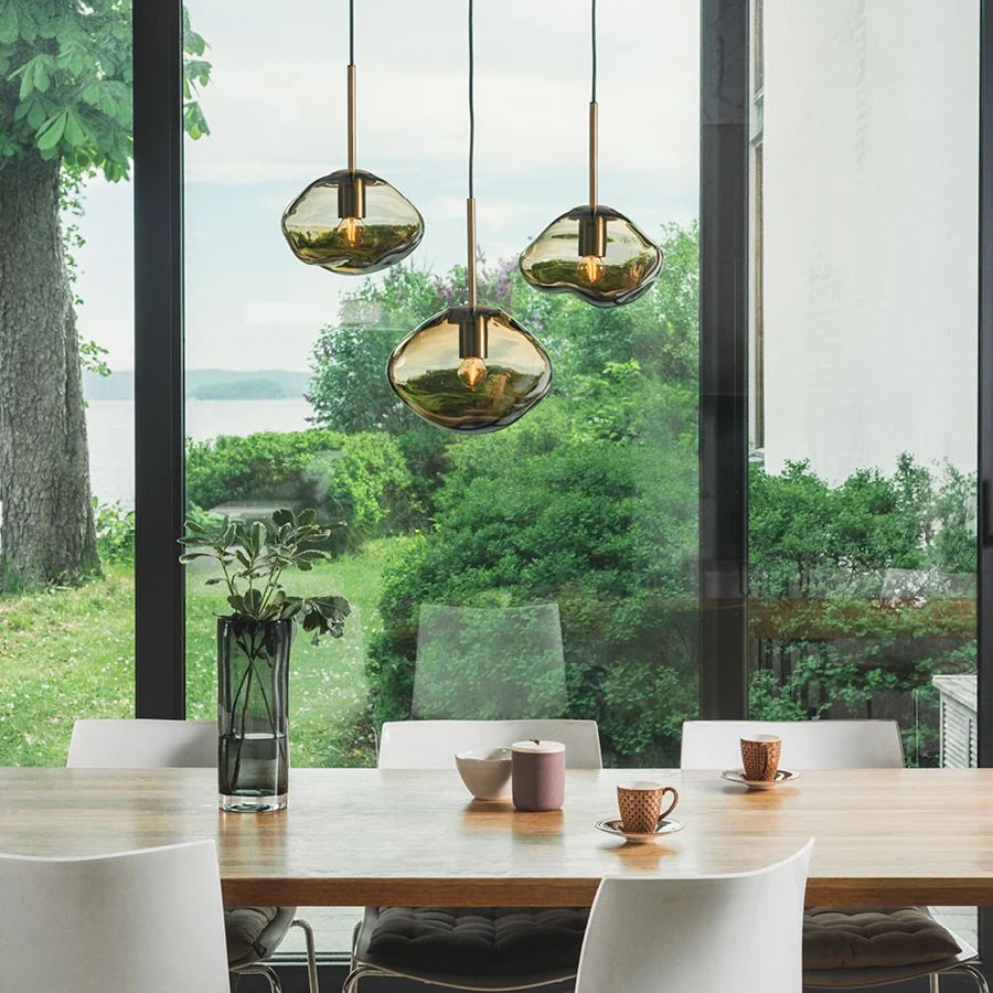 Crystal stone - Mooka 3 stk fra Hadeland Glassverk