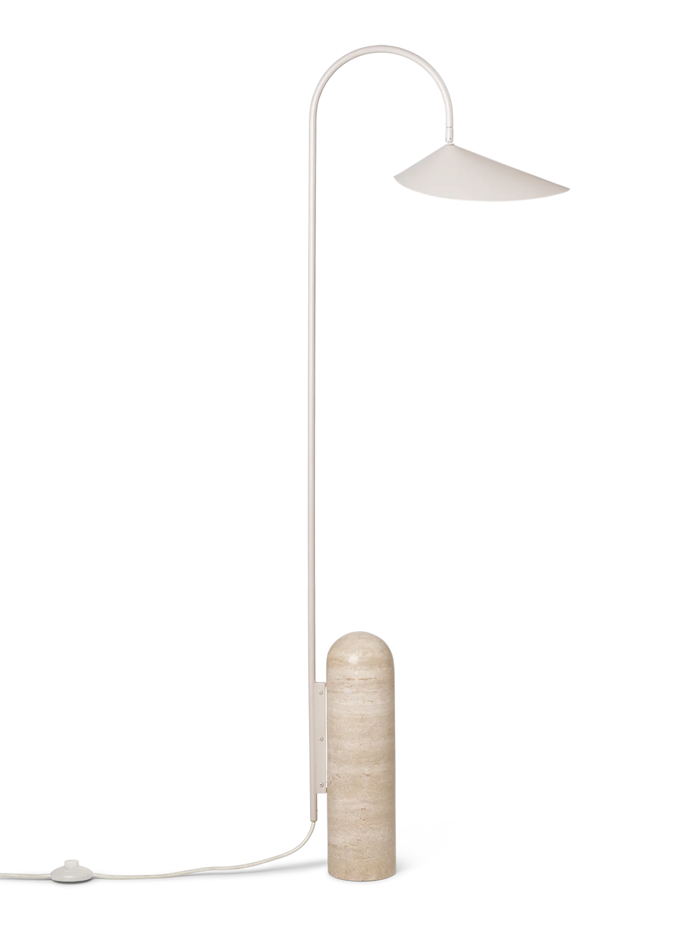 Arum floor lamp - Cashmere