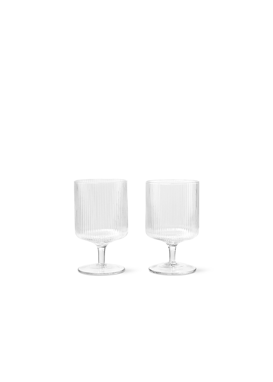 Ripple vinglass, 2 stk fra Ferm Living