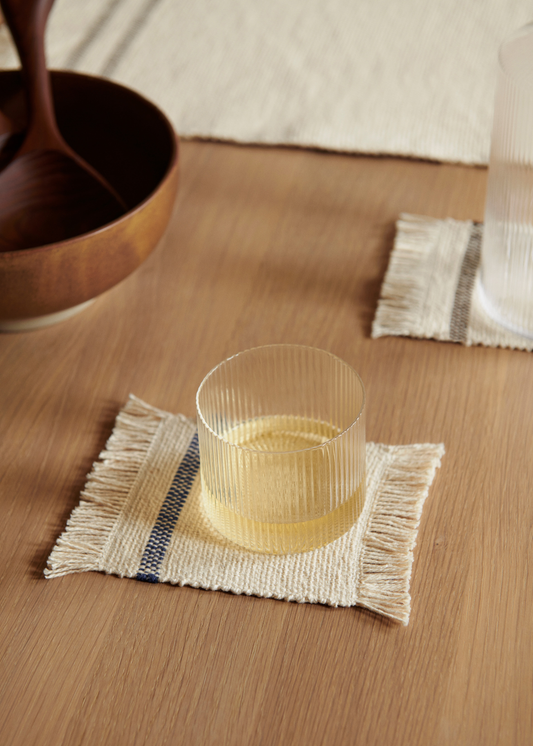 Ripple lave glass, 4 stk fra Ferm Living