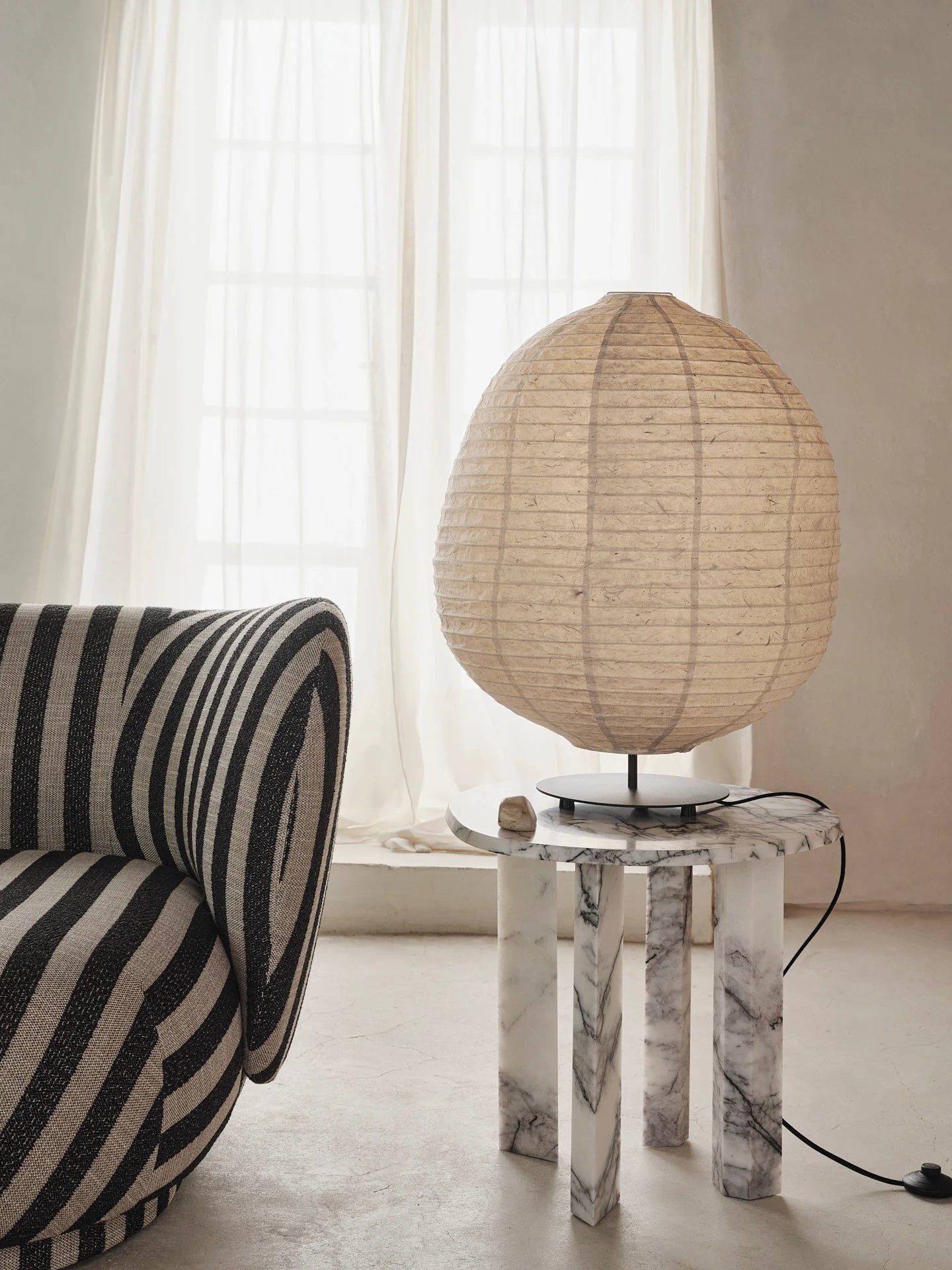 Kurbis gulvlampe - Lav fra Ferm Living