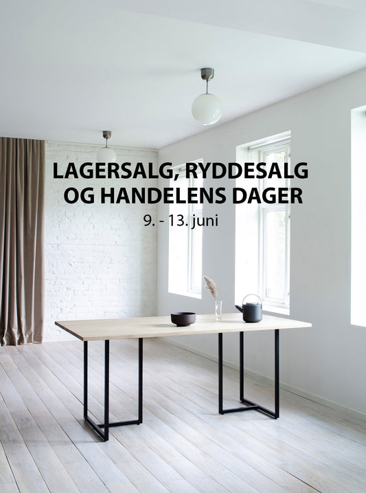 LAGERSALG / RYDDESALG OG HANDELENS DAG