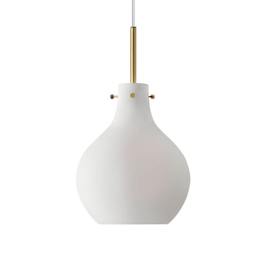 Forma - Embla pendellampe hvit matt fra Hadeland Glassverk