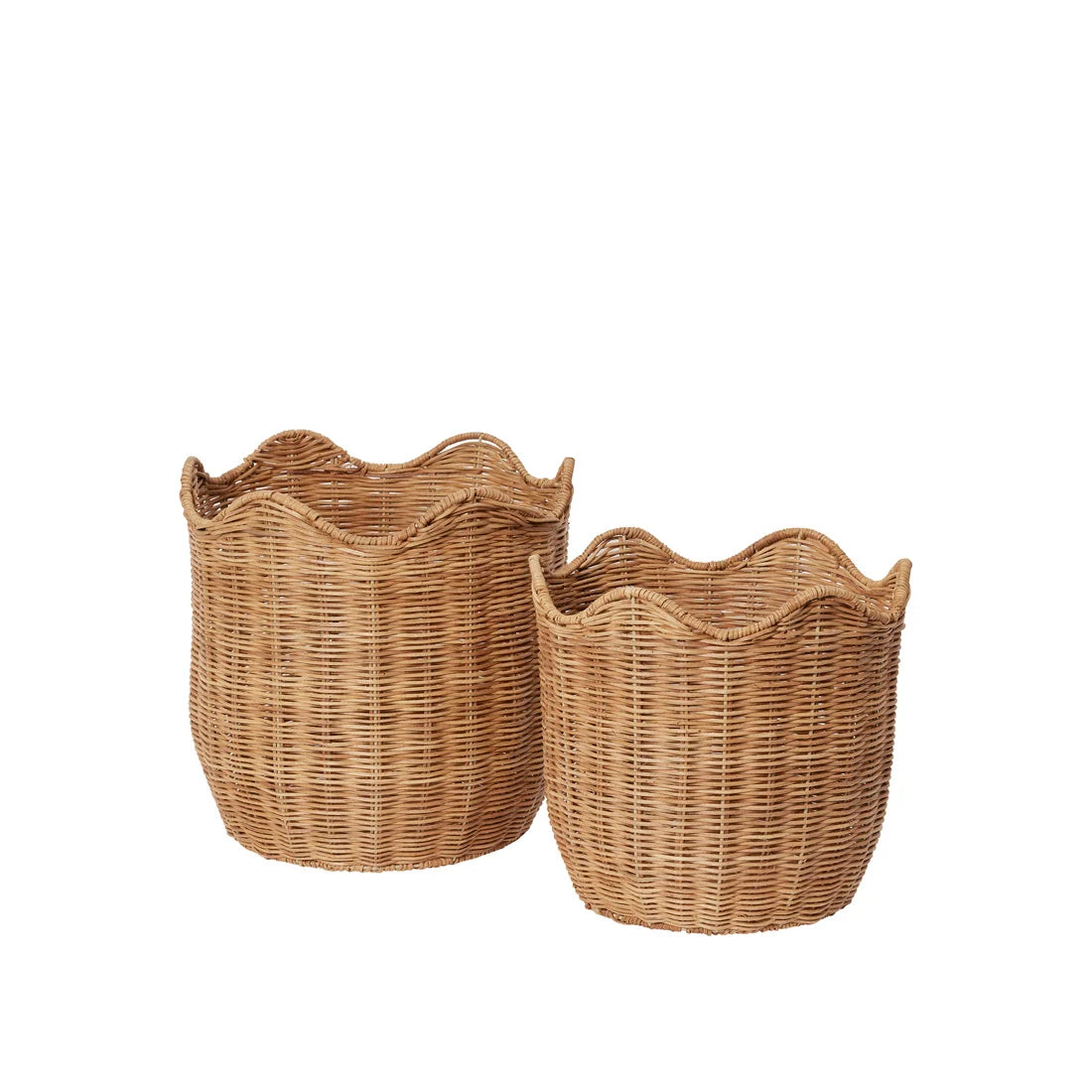 Lola kurv stor, Natural Brown fra Broste