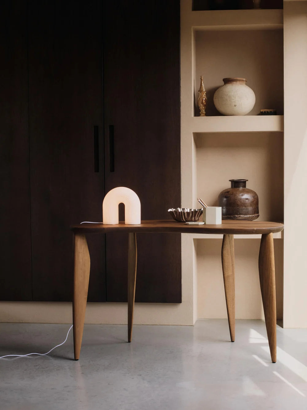 Vuelta bordlampe, White fra Ferm Living