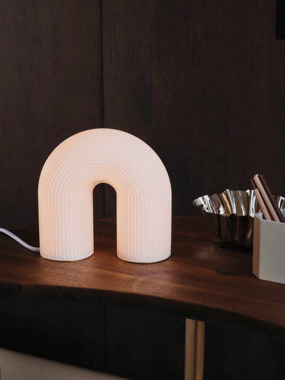 Vuelta bordlampe, White fra Ferm Living
