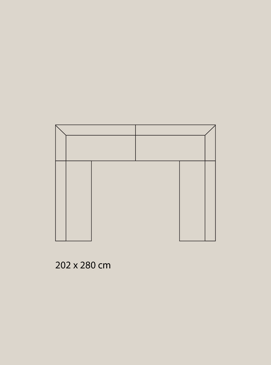 Aften spisesofa versjon 47 fra Ygg&Lyng