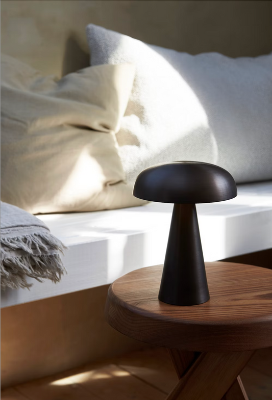 Como SC53 oppladbar bordlampe Bronzed
