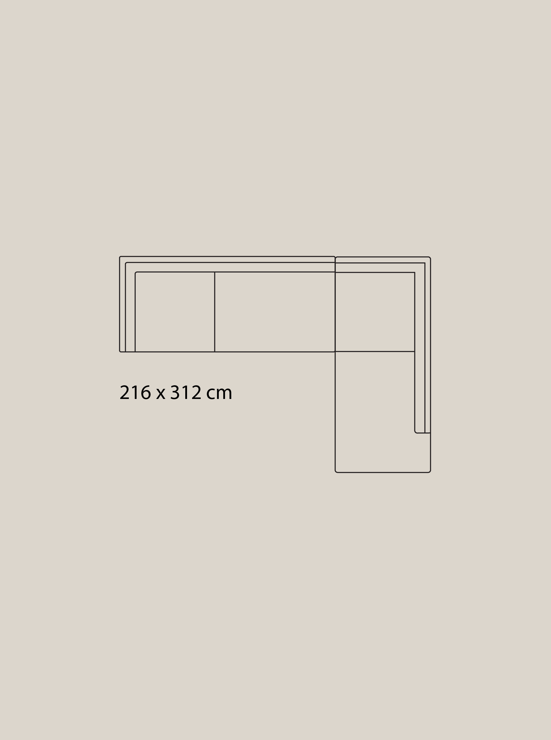 Hvile Sofa versjon 17