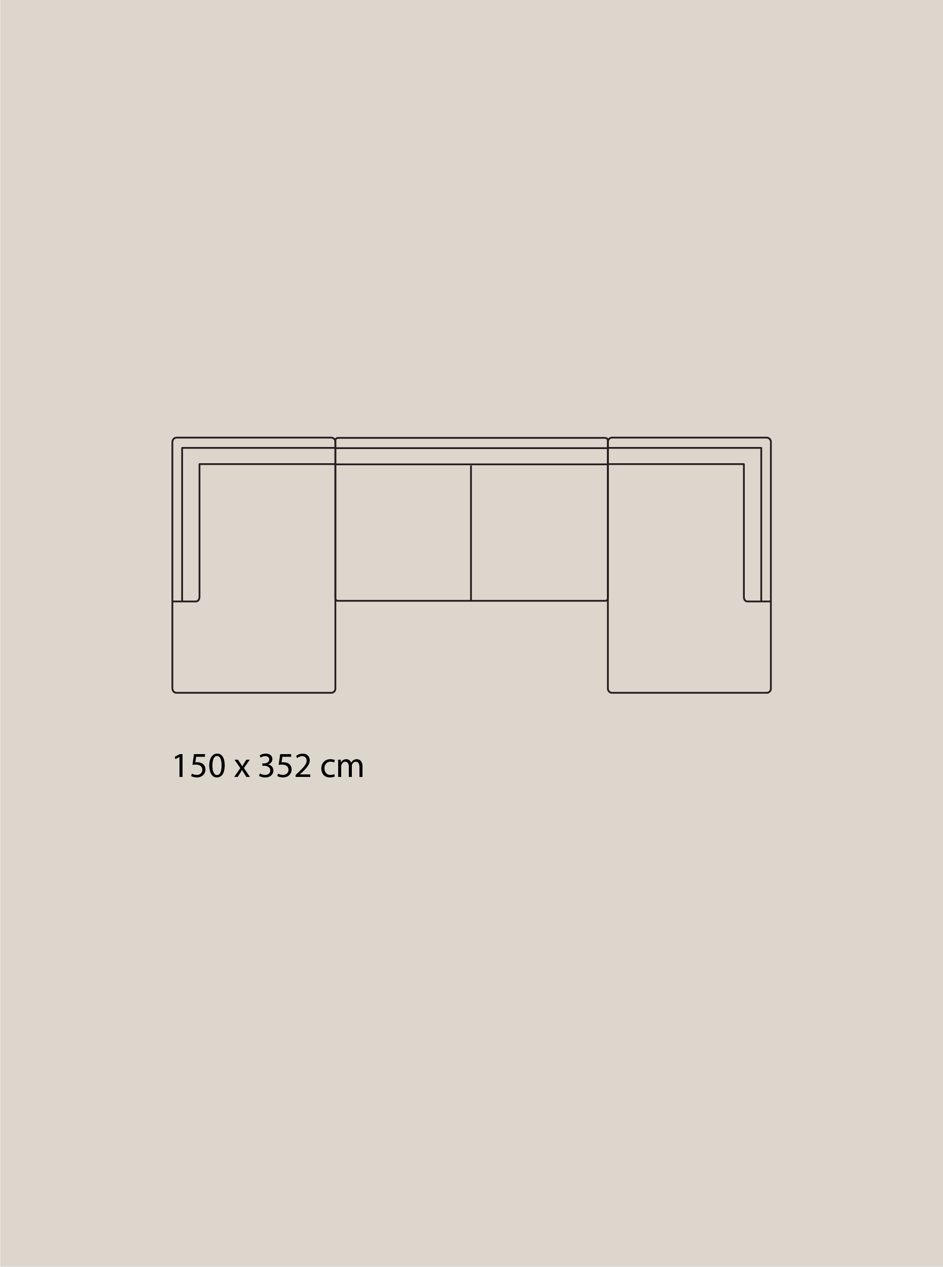 Hvile Sofa versjon 25