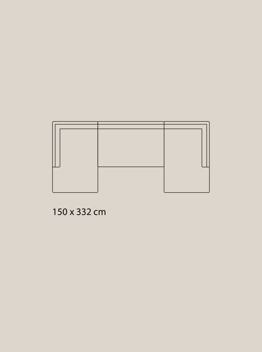 Hvile Sofa versjon 31 fra Ygg&Lyng