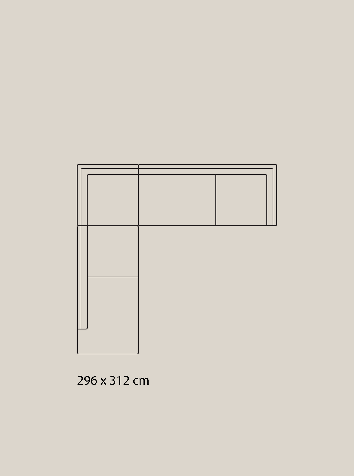 Hvile Sofa versjon 34