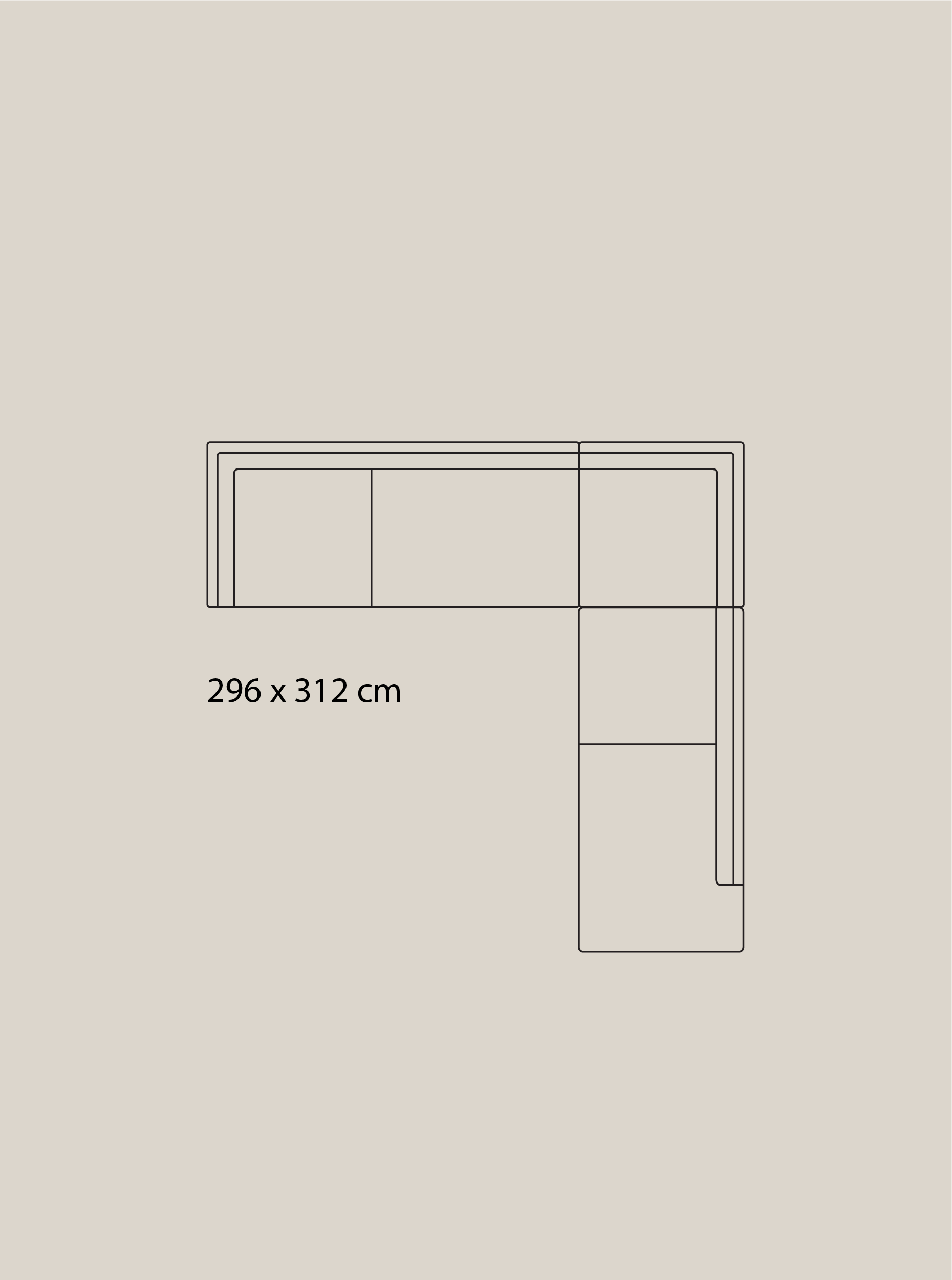 Hvile Sofa versjon 34