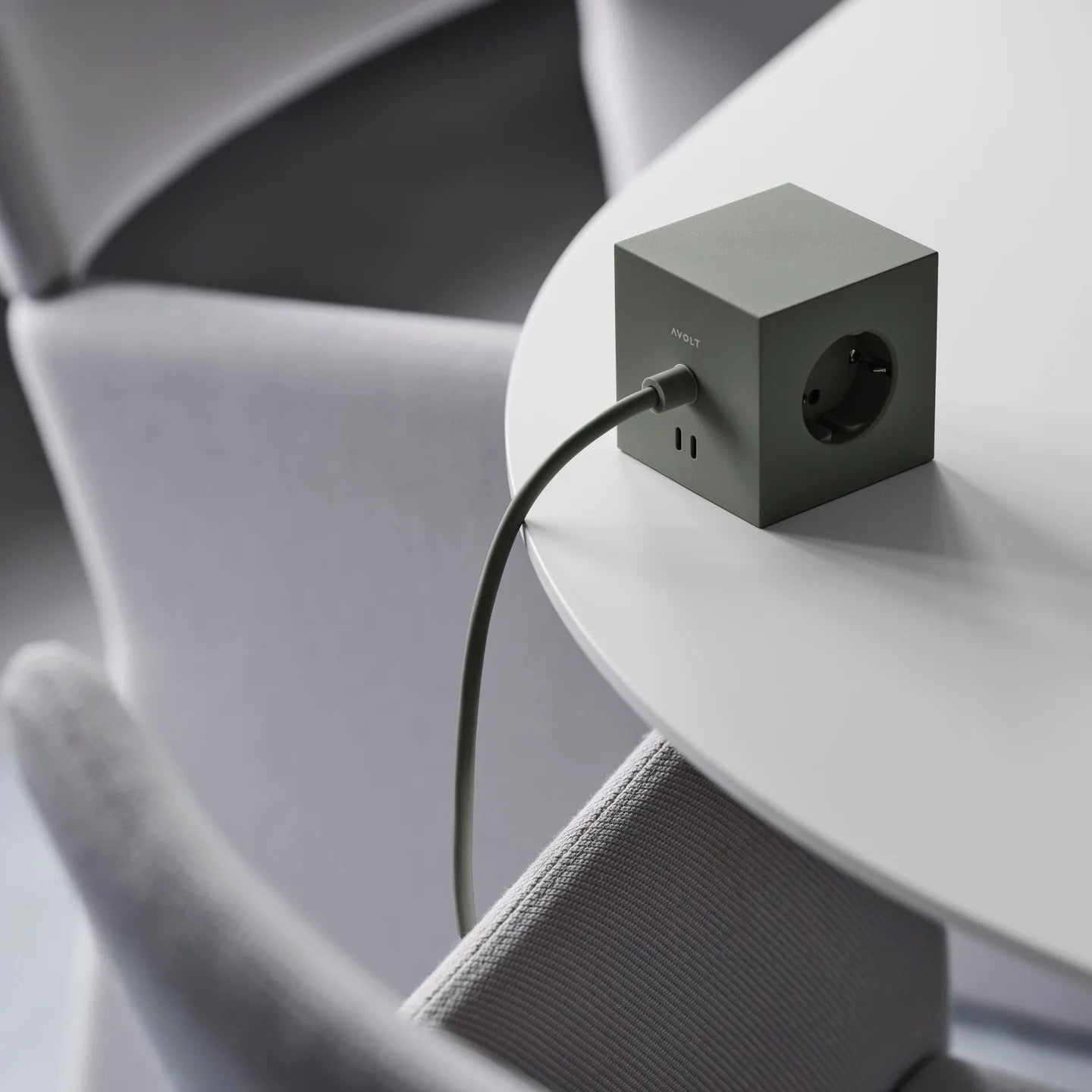 Square 1 – Oak Green USB-C (3 m) fra Avolt