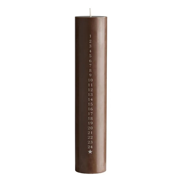 HAZEL - 30 CM CANDLE-XMAS fra Tine K Home