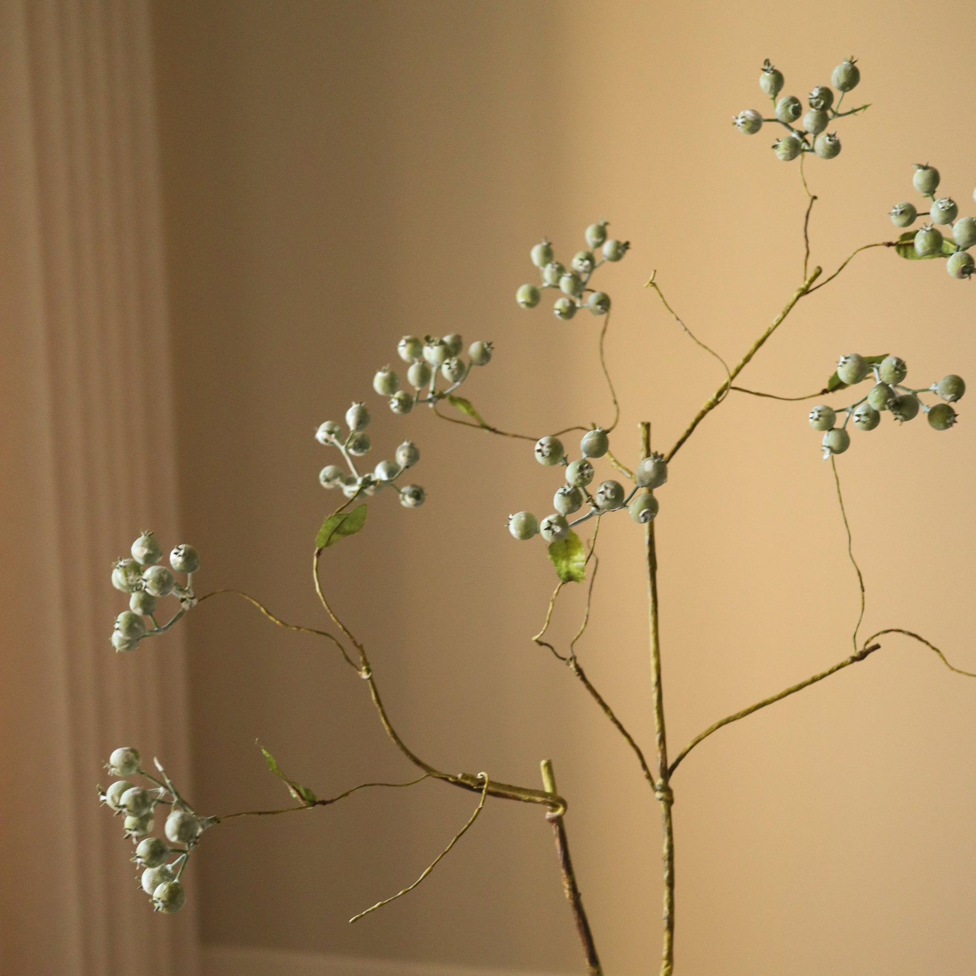 Large Blueberry Branch – Lys grønn