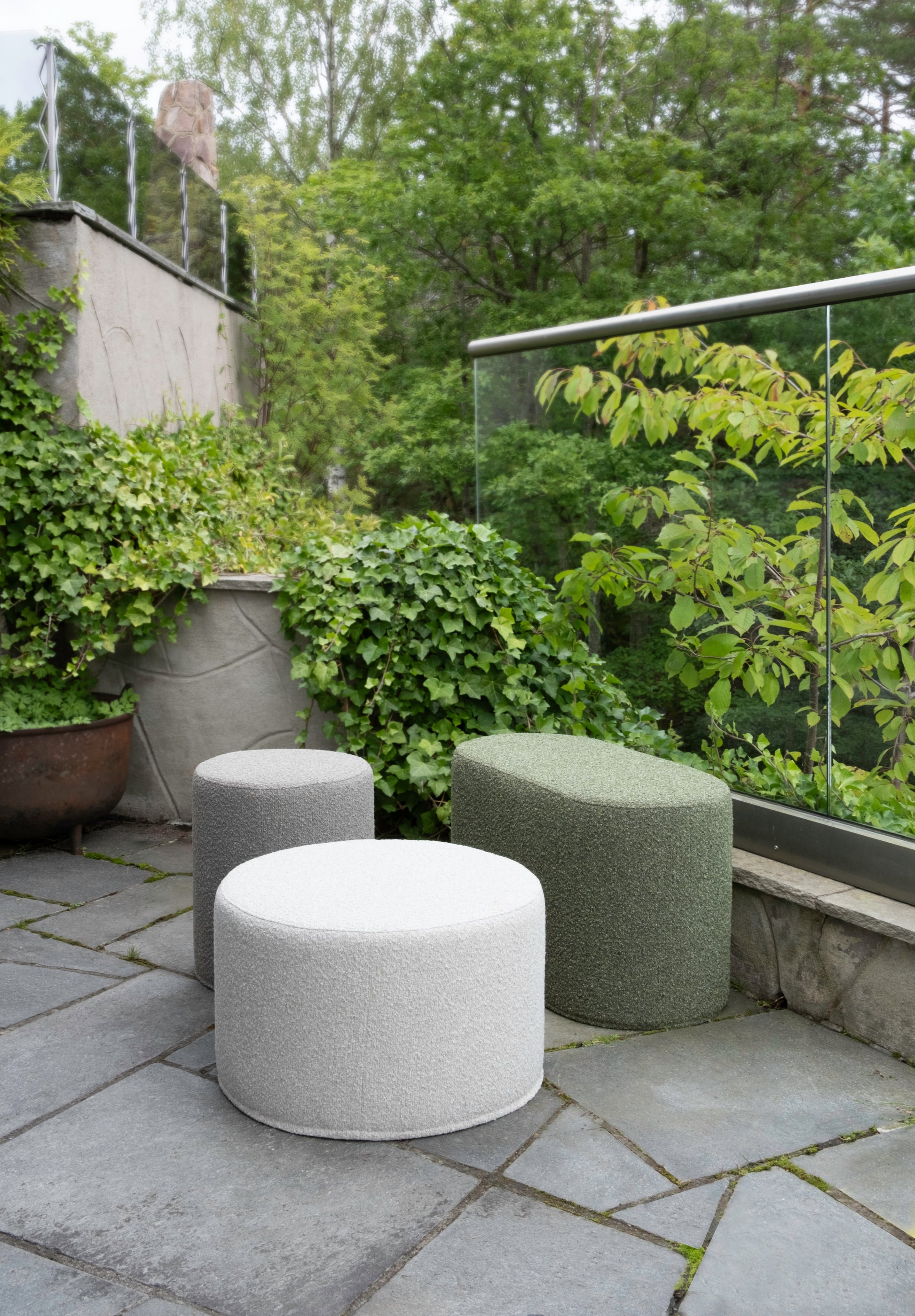 Mingle utendørs puff