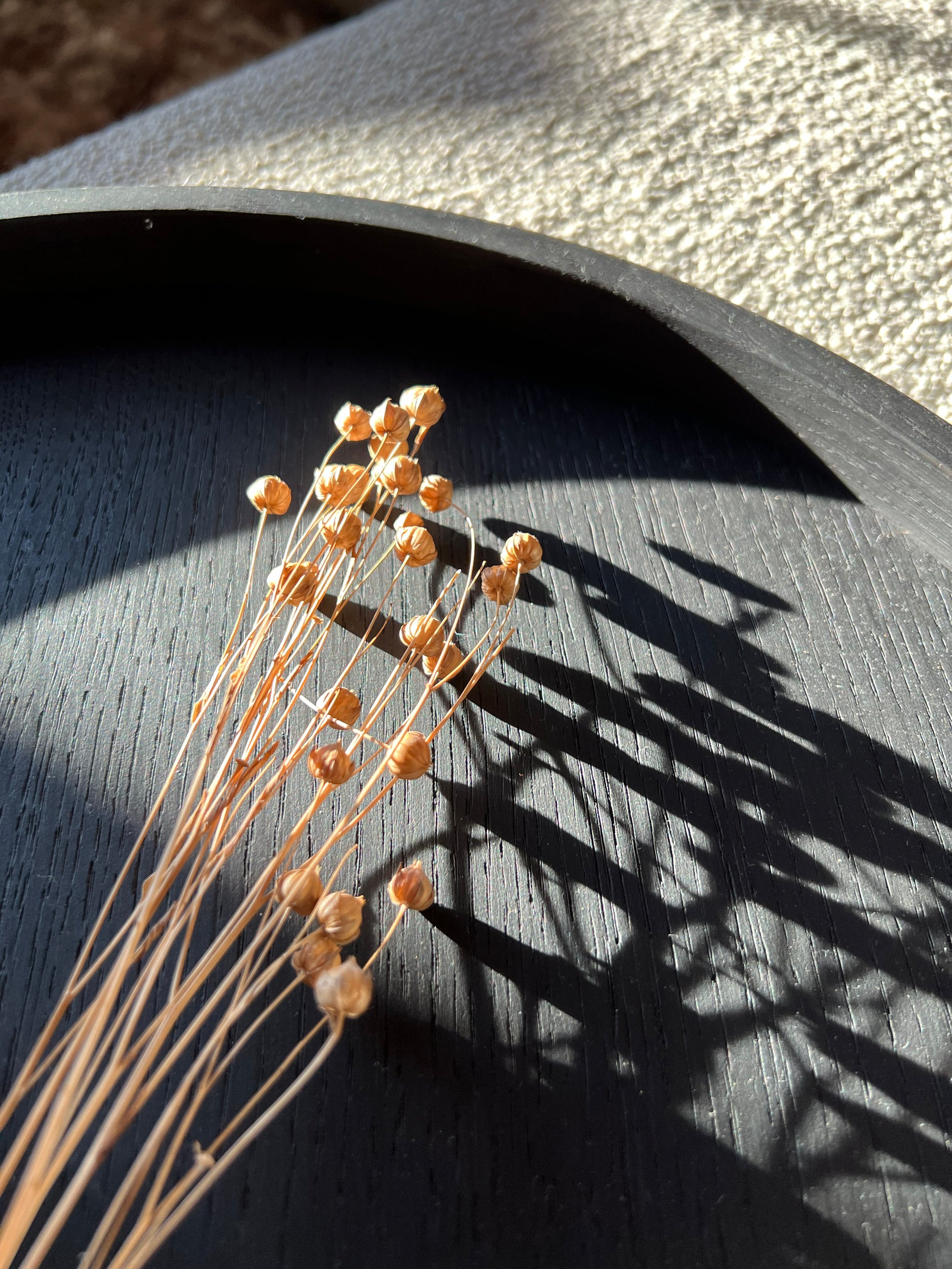 Svart oljet mingle brett fra ygg&lyng