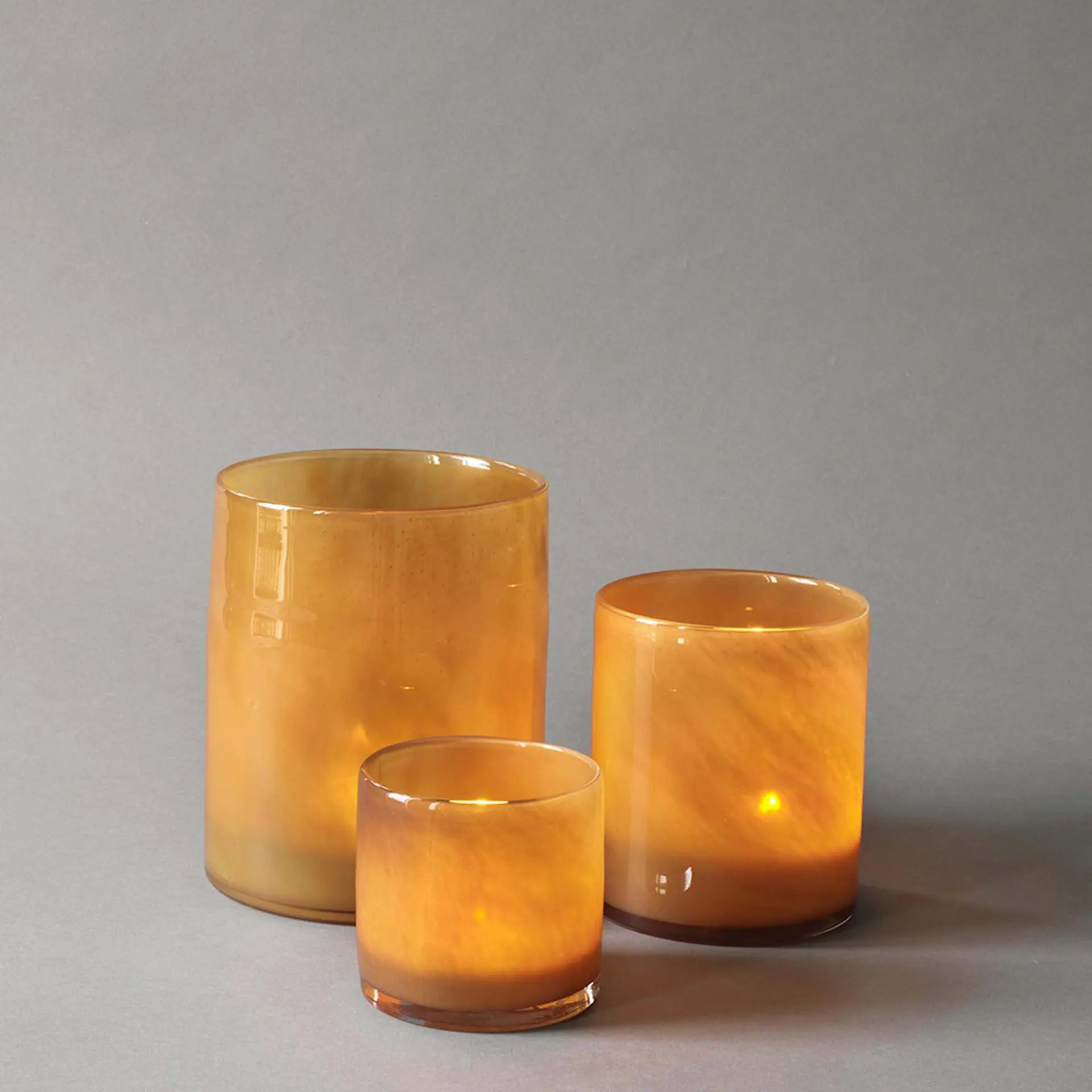 Lyric telysholder - Brun - XS