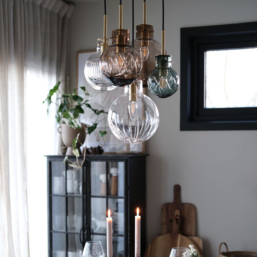 Morgendis krystallkuler 5 stk