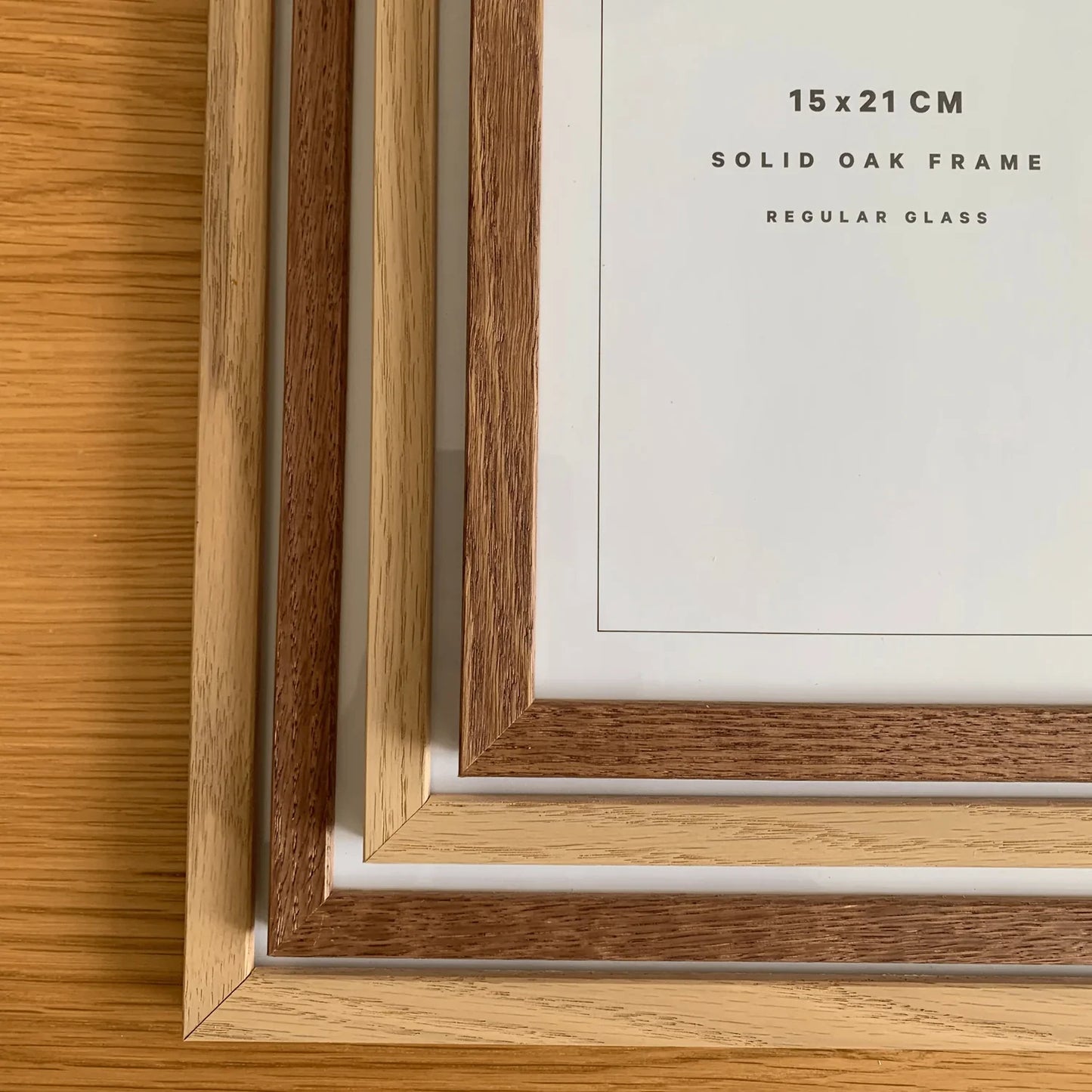 Solid Oak A5 Frame fra poster & frame