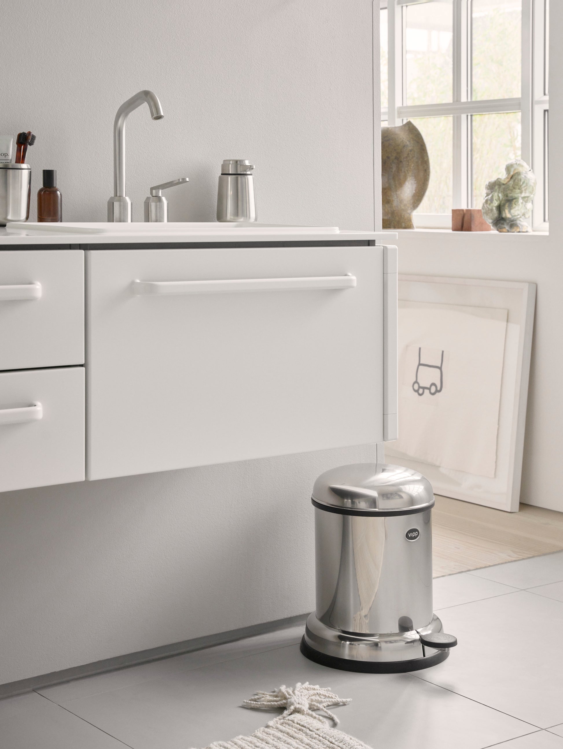 Vipp14 pedalbøtte 8 liter