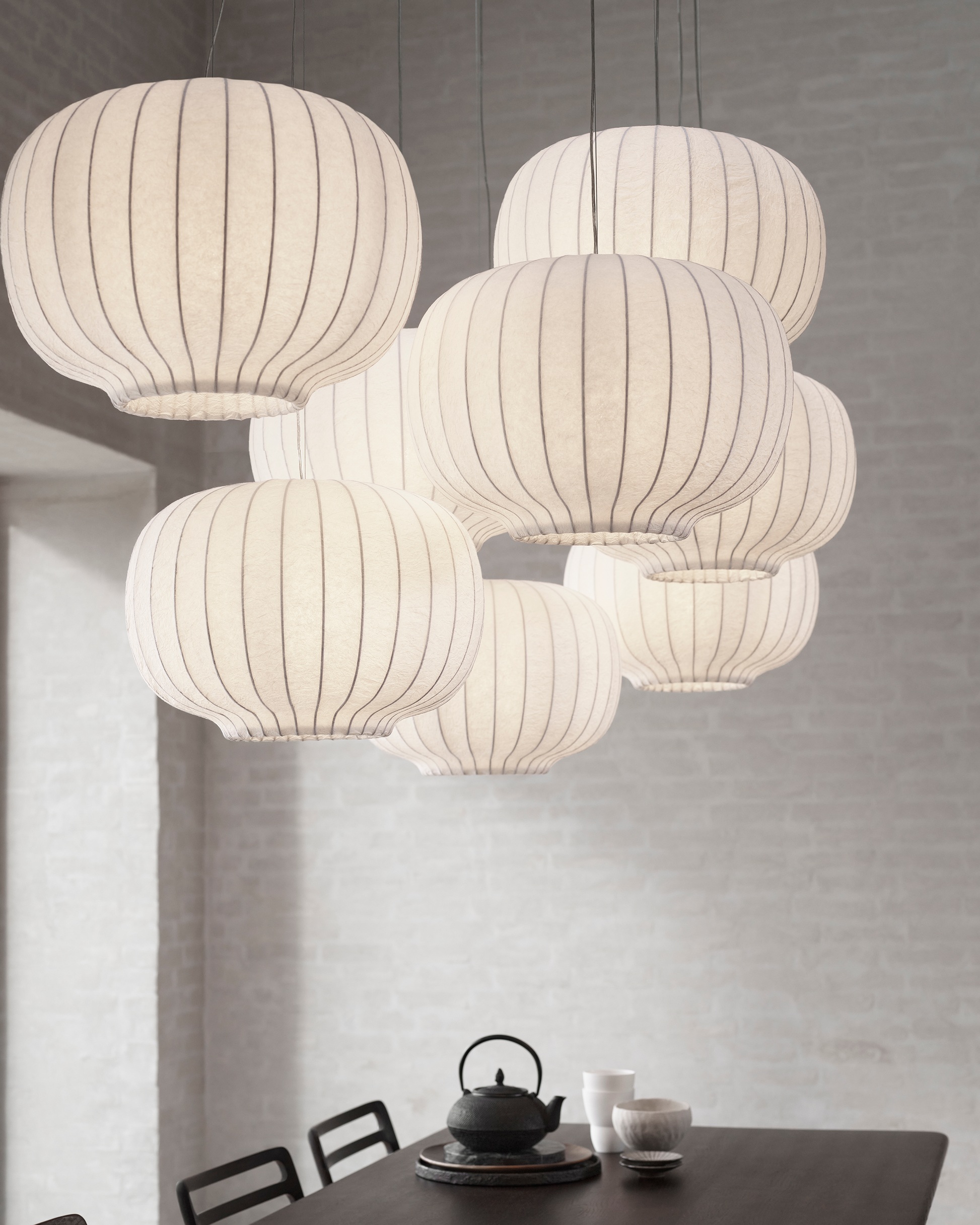 Vipp586 Papir pendellampe