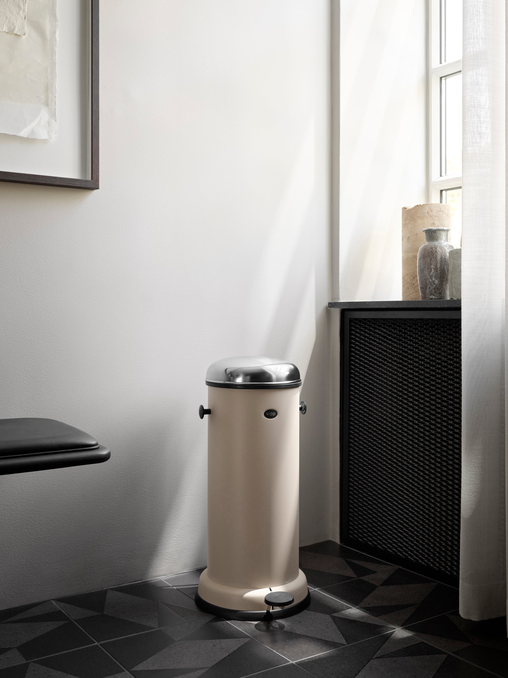 Vipp16 pedalbøtte 18 liter