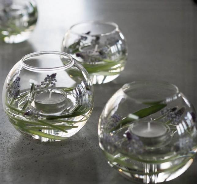 Telysholder Ball glass