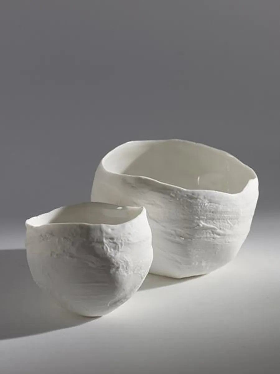 Telysholder Plaster Bowl Small