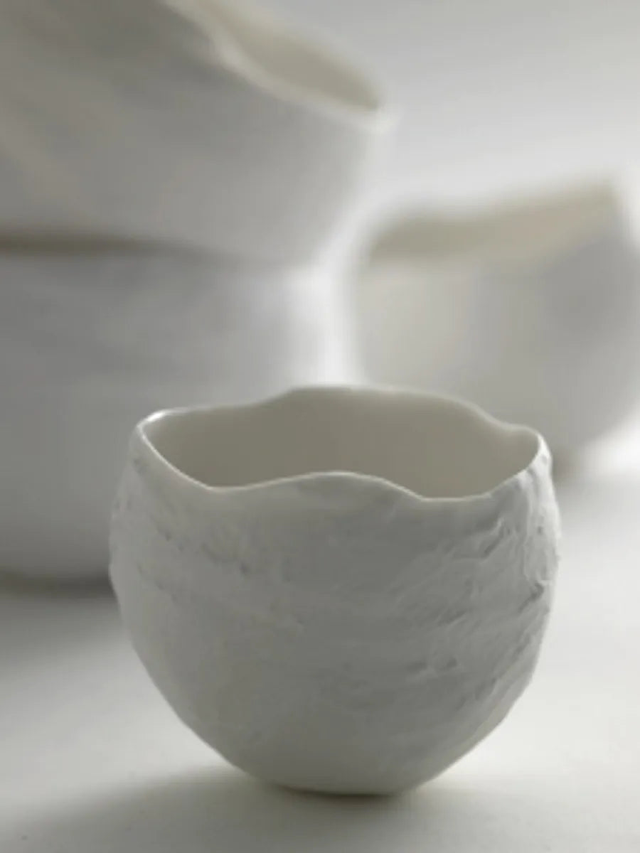 Telysholder Plaster Bowl Small